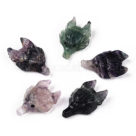 Natural Fluorite Pendants&nbsp;G-S336-69A-1