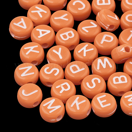 Opaque Acrylic Beads X-MACR-S273-11F-1