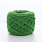 Soft Crocheting Polyester Yarn, Thick Knitting Yarn for Scarf, Bag, Cushion Making, Medium Sea Green, 6mm, about 100m/skein