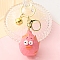 Resin Keychain, Vegetable and Fruit Theme, Pitaya, Pendant: 56x34mm