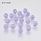 Imitation Austrian Crystal Beads, Grade AAA, K9 Glass, Faceted(32 Facets), Round, Medium Purple, 10mm, Hole: 0.9~1mm