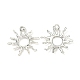 Tibetan Style Alloy Sun Pendants&nbsp;X-TIBEP-M020-09AS-2