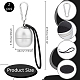 Aluminium Alloy Keychain&nbsp;AJEW-WH0561-90A-02-2