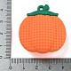 PVCペンダント  野菜  キーホルダー用  カボチャ  40x36x17.5mm  穴：3mm&nbsp;FIND-R001-05D-3