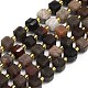 Natural Fossil Beads Strands&nbsp;G-I376-D24-01-1