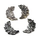 Natuarl Black Lip Shell Cabochons&nbsp;SSHEL-H068-04-1