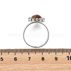 Natural & Synthetic Gemstone Finger Rings for Women&nbsp;RJEW-JR01102