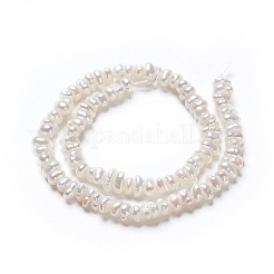 Natural Cultured Freshwater Pearl Beads Strands&nbsp;PEAR-I004-07A