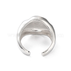 Rack Plating Brass Open Rings&nbsp;RJEW-D020-02P