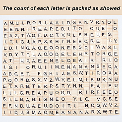 Wood Alphabet Puzzles for Toddlers&nbsp;WOOD-WH0109-21