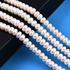 Natural Cultured Freshwater Pearl Beads Strands&nbsp;PEAR-N015-07B