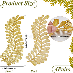 Computerized Embroidery Cloth Iron on/Sew on Patches&nbsp;LS-PATC-WH20005-02A
