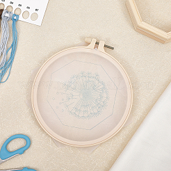 DIY Dandelion Pattern Embroidery Making Kit&nbsp;DIY-WH0349-154