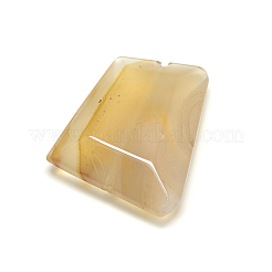 天然石瑪瑙ビーズ  24~42x18~34x7~11mm  穴：1.5mm&nbsp;G-S294-89