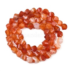 Natural Banded Agate Beads Strands&nbsp;G-P611-C09-01