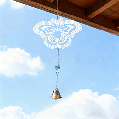 201 Stainless Steel 3D Rotating Hanging Wind Spinner&nbsp;STAS-TADJ0001-10