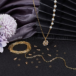 DIY Chain Bracelet Necklace Making Kit&nbsp;DIY-BBC0001-29