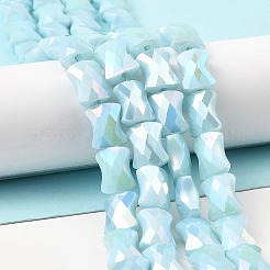 AB Color Plate Glass Beads Strands&nbsp;EGLA-P051-06A-B08