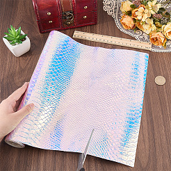 1Pc Laser PU Leather Fabric&nbsp;DIY-CL00001-85B