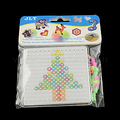 Christmas Tree Square DIY Melty Beads Fuse Beads Sets: Fuse Beads&nbsp;DIY-R064-03