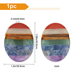 Chakra Worry Stone for Anxiety Therapy&nbsp;G-SC0001-90