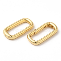 Brass Spring Gate Rings&nbsp;KK-R143-25G