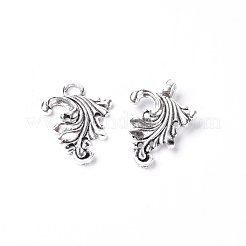 Alloy Hook Button&nbsp;PALLOY-WH0082-63