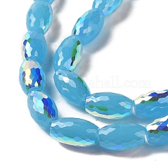AB Color Plated Electroplate Beads Strands&nbsp;EGLA-H104-04C