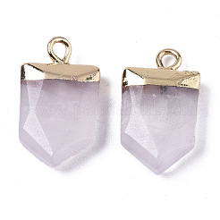 Natural Rose Quartz Pointed Pendants&nbsp;G-N326-34K
