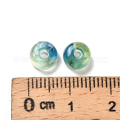 透明なアクリルビーズ  フラットラウンド  淡緑色  7x4mm  穴：1.8mm  約3300~2834個/411g&nbsp;LS-OACR-Z030-04K