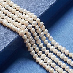Natural Cultured Freshwater Pearl Beads Strands&nbsp;A23WT011