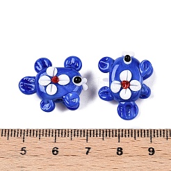 Handmade Lampwork Bumpy Beads Strands&nbsp;LAMP-T021-25C