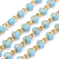 Handmade Enamel Beaded Chains&nbsp;CHC-P007-F11