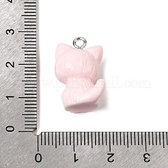 Opaque Resin Pendants&nbsp;X-RESI-F065-02