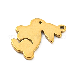 304 Stainless Steel Pendants&nbsp;STAS-Q306-02G-A