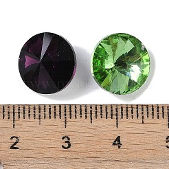 Glass Pointed Back Rhinestone&nbsp;RGLA-R003-12mm-M