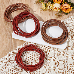 4Pcs 2 Colors Leather Belt Treadle Parts with Iron Hook&nbsp;SENE-CY0001-15