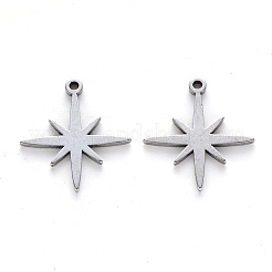 Tarnish Resistant 304 Stainless Steel Pendants&nbsp;STAS-N092-37