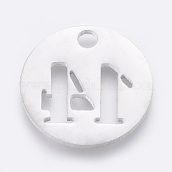 Non-Tarnish 304 Stainless Steel Pendants&nbsp;LS-STAS-F233-14-P