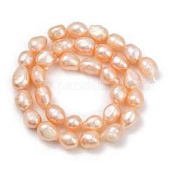 Natural Cultured Freshwater Pearl Beads Strands&nbsp;PEAR-P064-20K-04C-01
