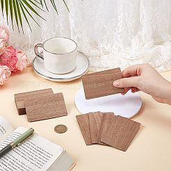20Pcs Unfinished Wood Card Sheet&nbsp;WOOD-OC0004-48C
