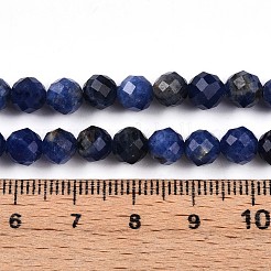 Natural Sodalite Beads Strands&nbsp;G-S345-6mm-26