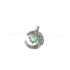 Alloy Moon Charm Pendant Crescent Moon Charms with sun Half Moon pendant for Jewelry Necklace Earring Making Crafts&nbsp;FIND-SZC0010-442