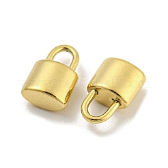 304ステンレスペンダント  南京錠チャーム  14KGP本金メッキ  12.5x8x5mm  穴：4x3mm&nbsp;STAS-P356-17A-G