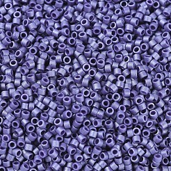 MIYUKIデリカビーズ  シリンダー  日本製シードビーズ  11/0  （db0377)マットメタリックロイヤルブルー  1.3x1.6mm  穴：0.8mm  約20000個/袋  100 G /袋&nbsp;SEED-J020-DB0377