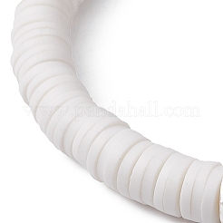 Polymer Clay Heishi Surfer Stretch Bracelet&nbsp;BJEW-JB09641