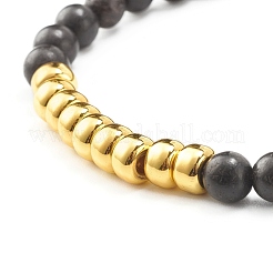 Wooden Beads Stretch Bracelets Set&nbsp;BJEW-JB07019