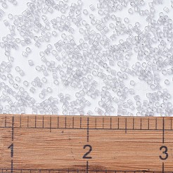 MIYUKIデリカビーズ  シリンダー  日本製シードビーズ  11/0  （db1408)トランスペアレントペールトープ  1.3x1.6mm  穴：0.8mm  約10000個/袋  50 G /袋&nbsp;SEED-X0054-DB1408