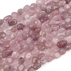 Natural Madagascar Rose Quartz Beads Strands&nbsp;G-Q060-E21-03