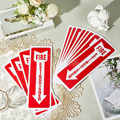 Waterproof Fire Extinguisher Sign Stickers&nbsp;DIY-WH20049-20